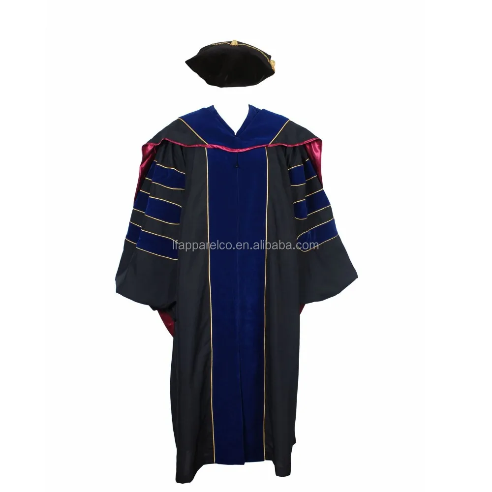 Doctoral Robes, Phd Gowns, and Graduation Hoods by LF