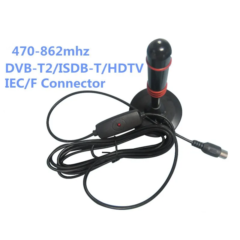 Yetnorson Active UHF/VHF 20dBi Mini DVB-T DVB-T2 Anntena для