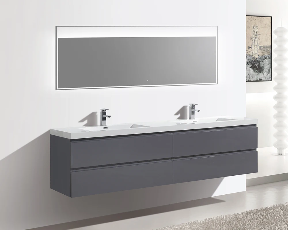 European Classic Modern 84 Inch Wall Mounted Double Sink Storage Hotel Bathroom Vanity Cabinet Buy Cheap Sets Hanging Bath Vanities Cabinet