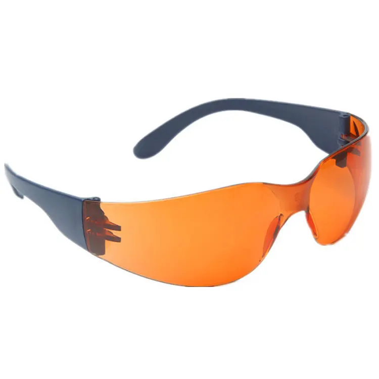 
ANSI Z87 Clear PC lens safety glasses anti scratch industrial safety goggles with logo printing 