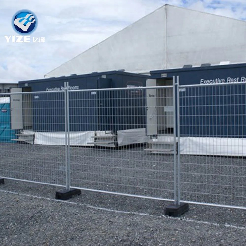 Security Fencing Panel Site Safety Fence /temporary Security Steel Hoarding Fence Export To New