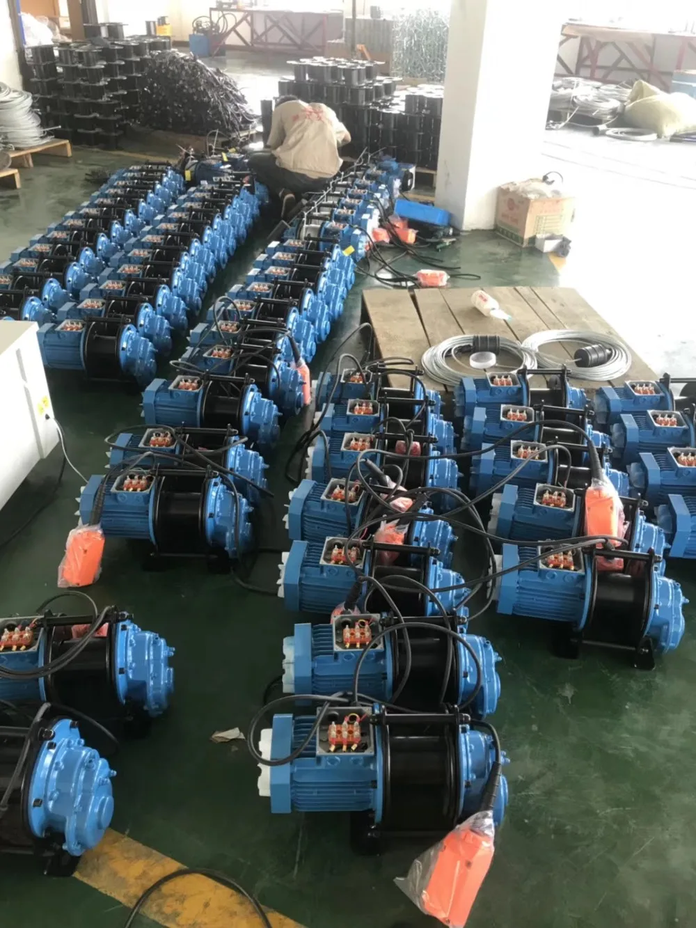 Factory Direct Heavy Duty Hydraulic Winch Motor 1 10 20 30 40 50 Ton