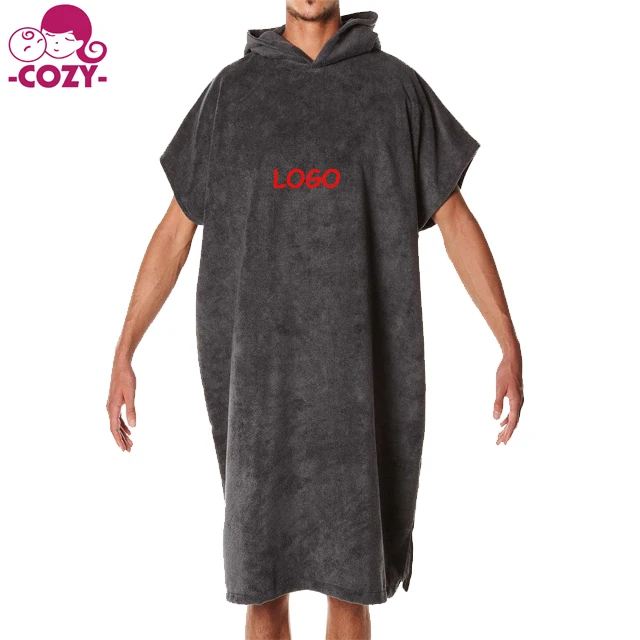 hooded surf poncho