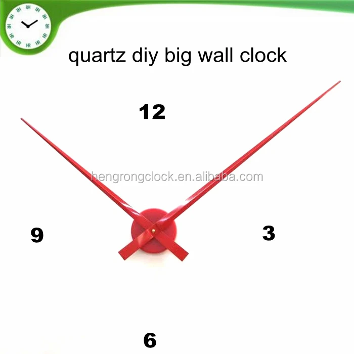 Agujas de reloj grandes Agujas largas a Reloj de pared grande Agujas de  manos de metal para esfera 40cm-102cm (15,75 ''-40,16'')