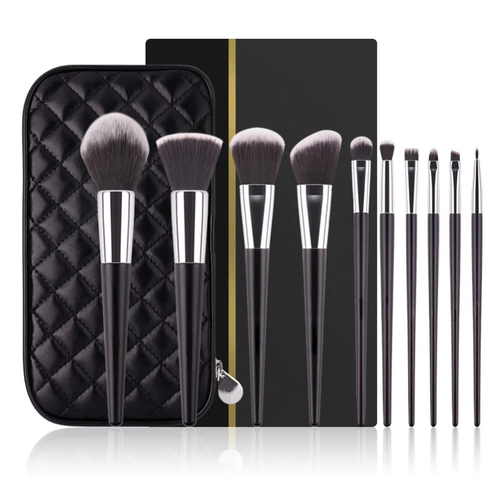 
 Оптовая продажа, Кисть для макияжа из козьей шерсти с индивидуальным логотипом  