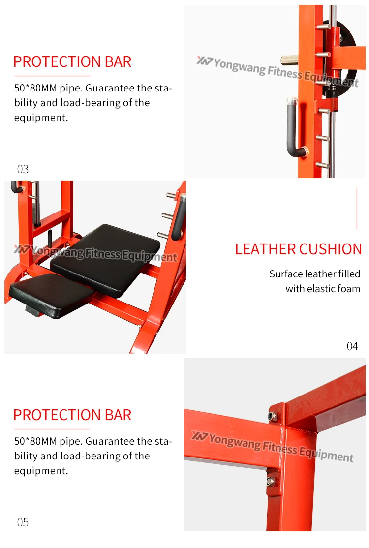 筋力ジム機器プロスーパー垂直レッグプレスフィットネス機器卸売
