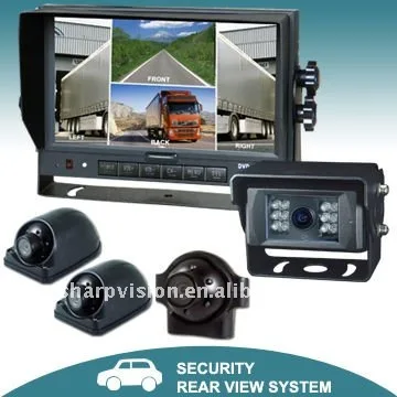 4 Canales Monitor Cámara Sistema Para Retroceso Para Camión - Buy Monitor Cámara Retroceso Product on