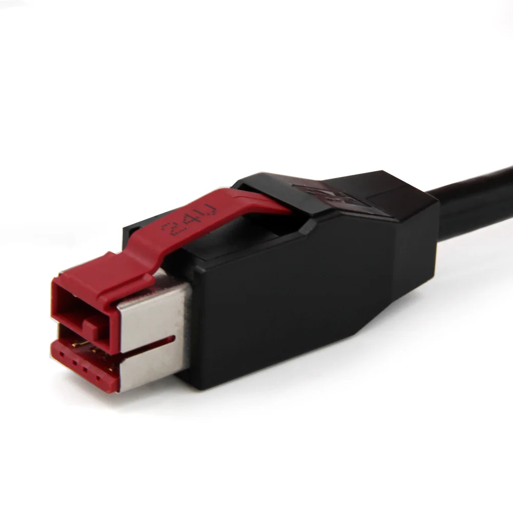 Standard 24V Powered USB to 8 Pin Plug 40n4716 for IBM  ESPON POS Printer