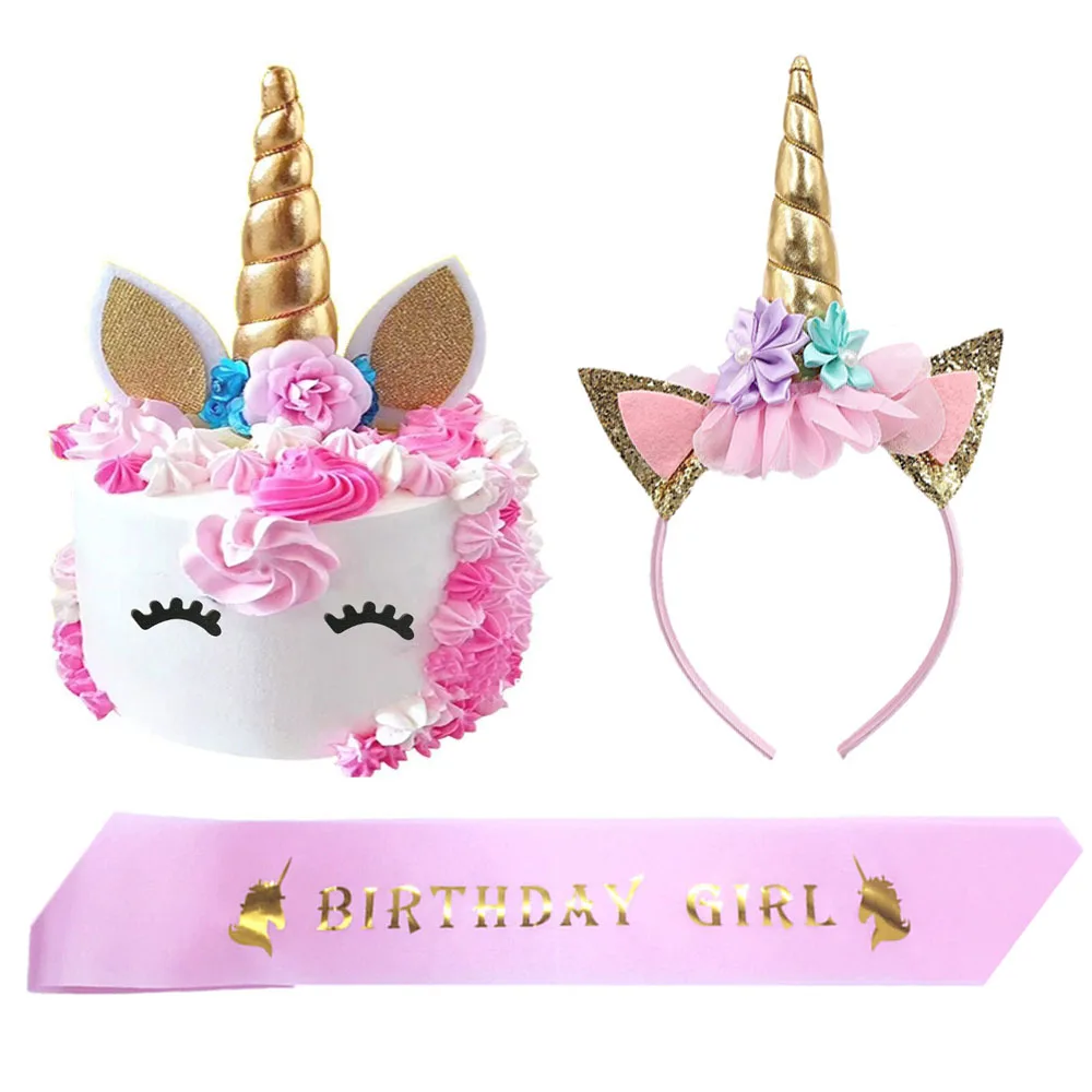 Specool Anniversaire Licorne Decoration Fournitures Rose Joyeux Anniversaire Banniere Set Avec 2 Enorme Licorne Balloons Confetti Ballons Birthday Decoration De Fete Pour Bebe Garcon Fille Decorations Et Accessoires De Fete Loisirs Creatifs