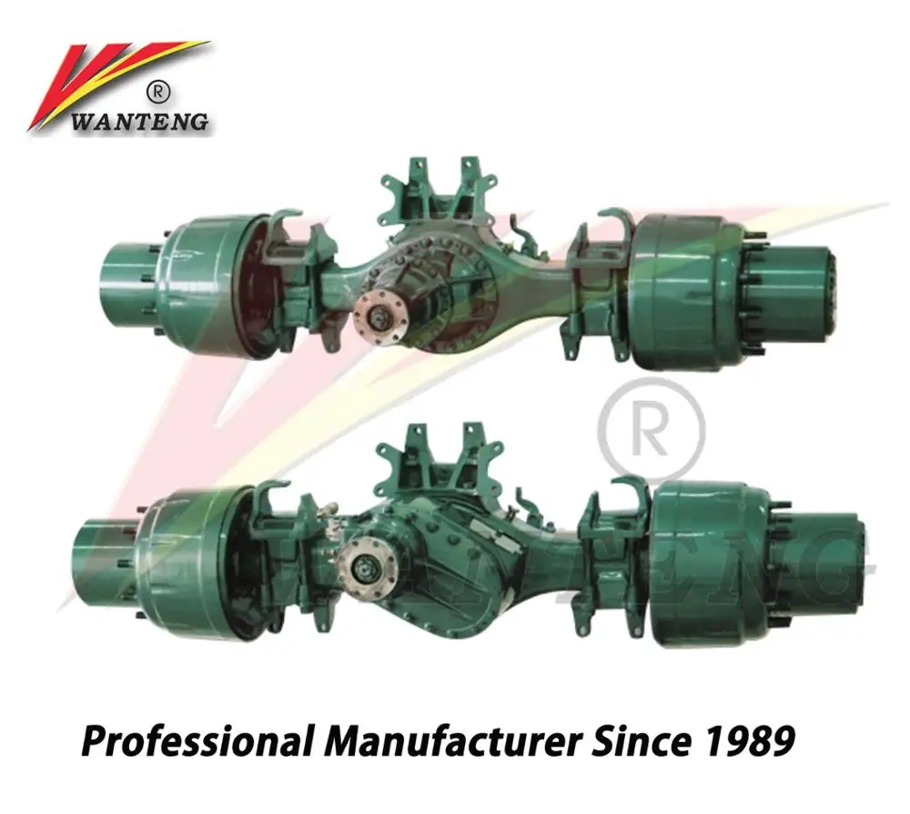 Задняя ось 6X6 для тяжелого грузовика с валами задней оси из сплава