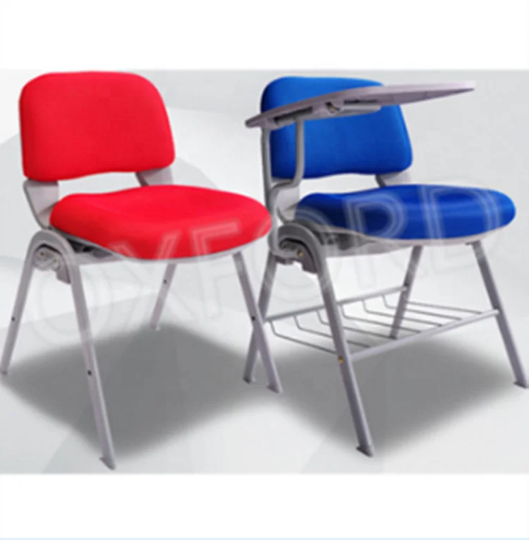 School Chair W01+03C+03D With Writing Pad & Book Holder