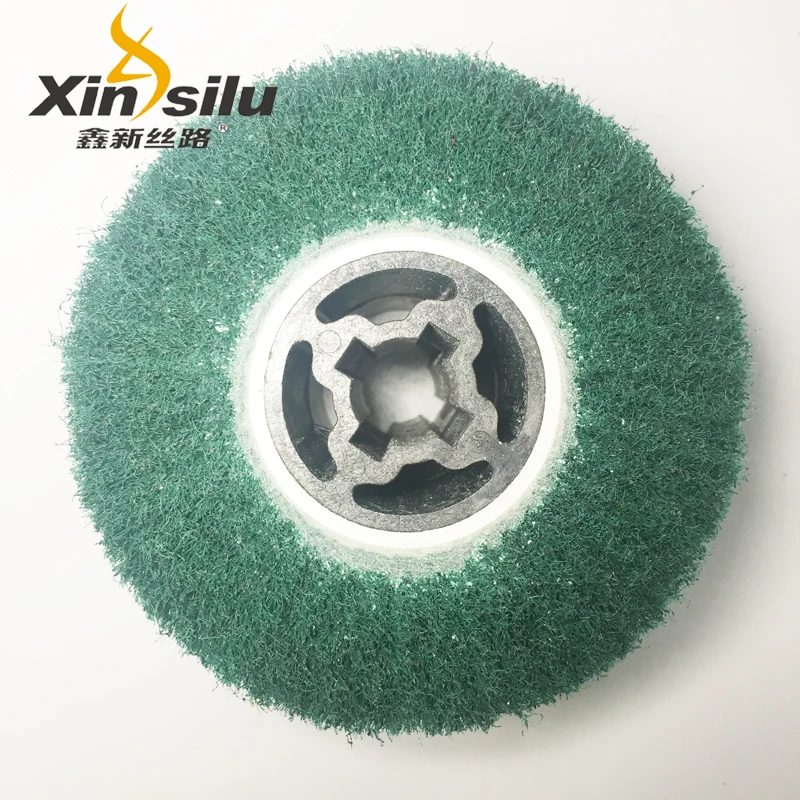 180 #8698 нетканый нейлон клапаном кисточки Атлас полировки барабаны колесо с замочной скважины Арбор абразивный шлифовочный инструмент