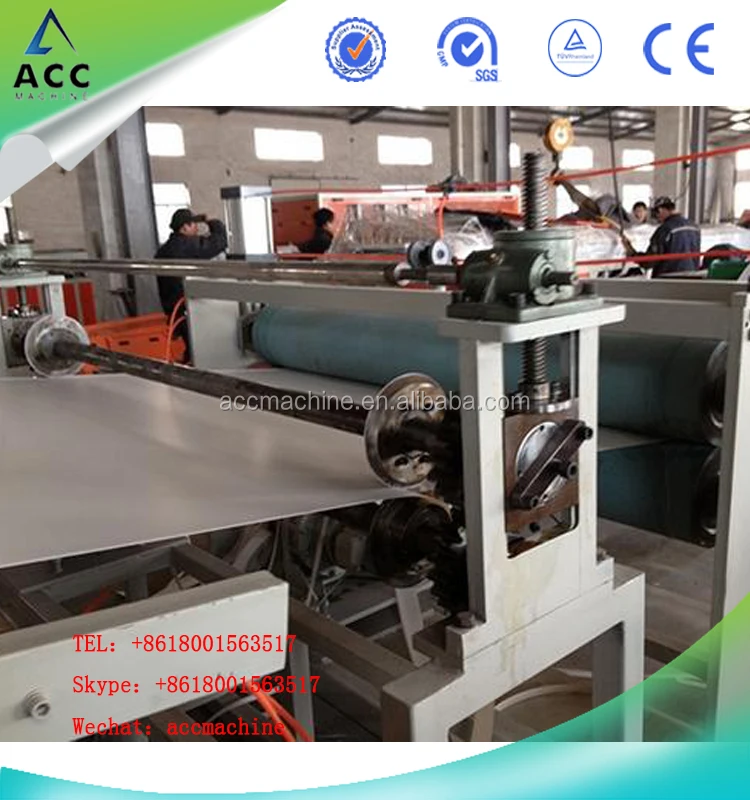 Pvc Sheet Making Machine/pvc Sheet Extrusion Line/pvc Sheet Film Production Line