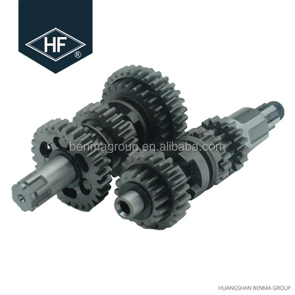 Benma Motorcycle Transmissions Gear Main and Counter Shaft CG125