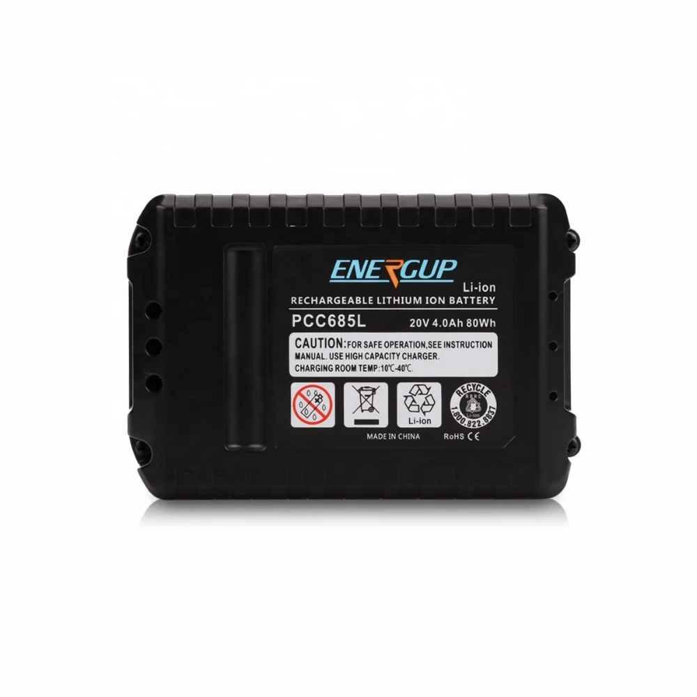 20V Replacement Lithium Power Tool Battery for Porter Cable PCC685L  Rechargeable Battery Pack