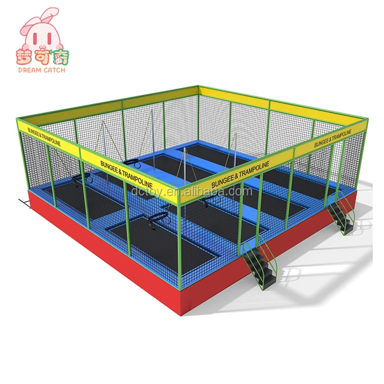 Батут для взрослых для воздушной зоны, оборудование для помещений, баскетбольный батут для прыжков