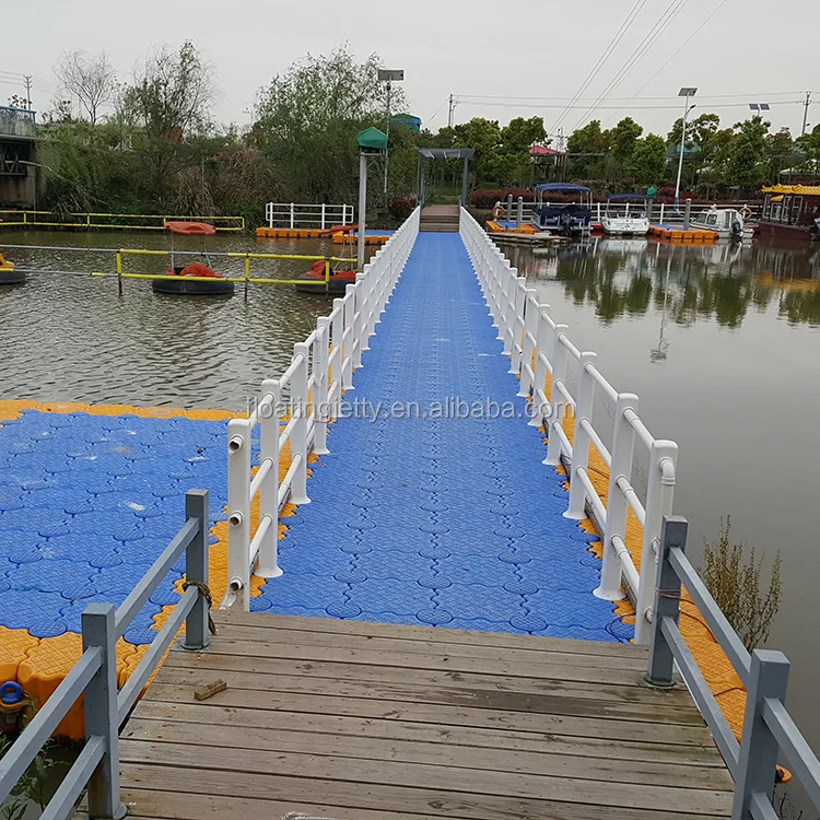 Plastic Hdpe Floating Pontoon Bridge