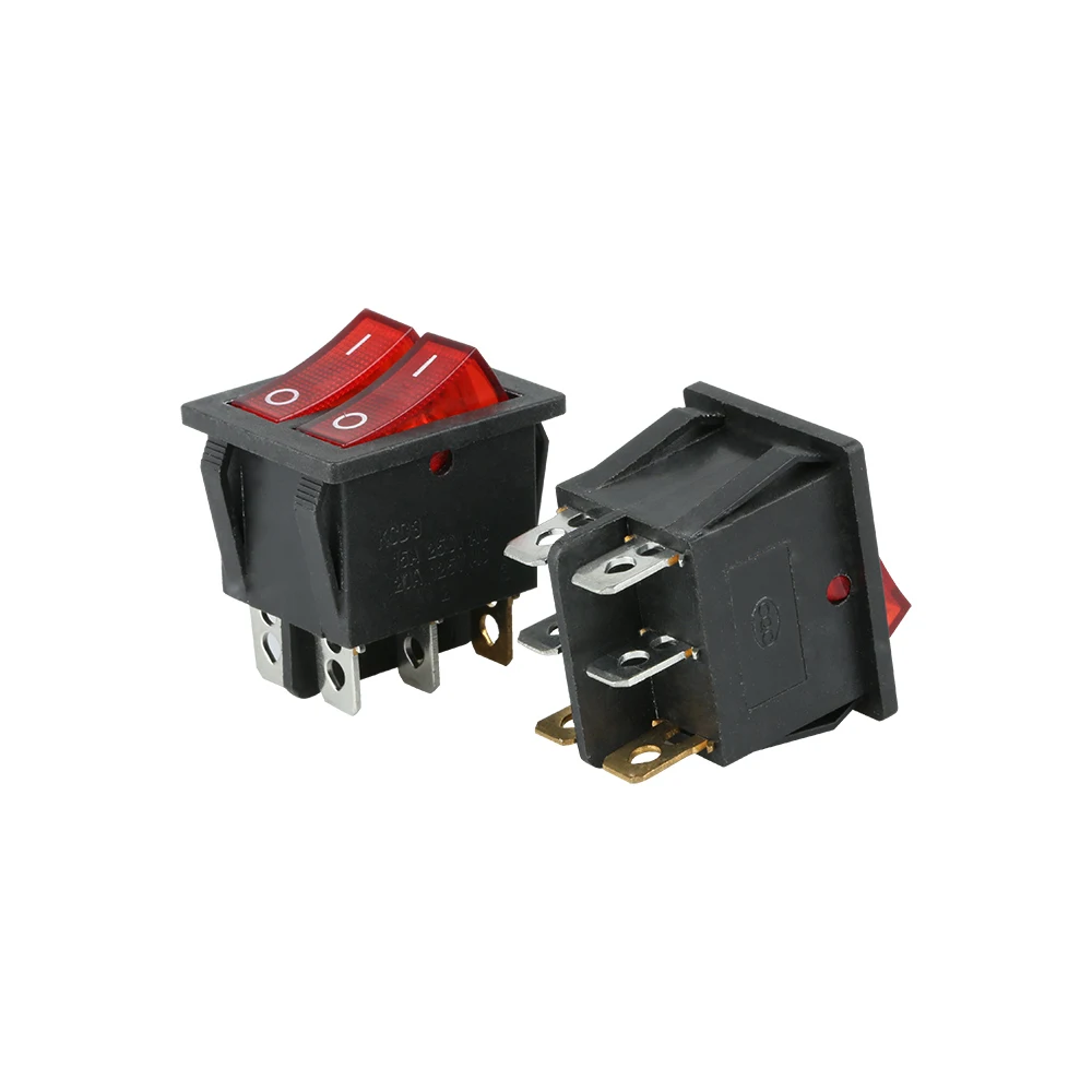 Illuminated Rocker Switch 2 Circuits 16a Main 250v Off On I-0 Sign Red  Light - Buy Rocker Switch Circuit Breaker,Main Switch,Timer Switch Circuit  Diagram Product on Alibaba.com