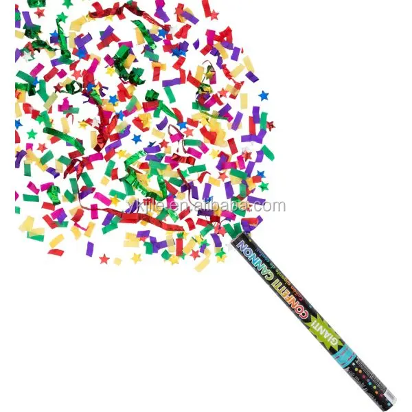 50cm 80cm Biodegradable UK Confetti Shooter Compressed Air Cannon Party Popper 