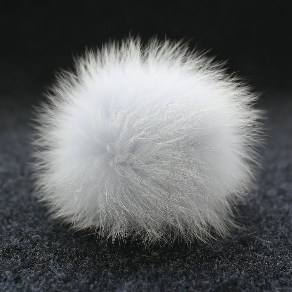 
Модный аксессуар, помпоны из натурального Лисьего меха с застежкой, аксессуары для меховых шариков 