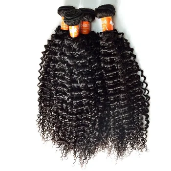 Good reviews top quality cuticle aligned human hair bundles wholesale raw mongolian afro kinky curly virgin hair extension