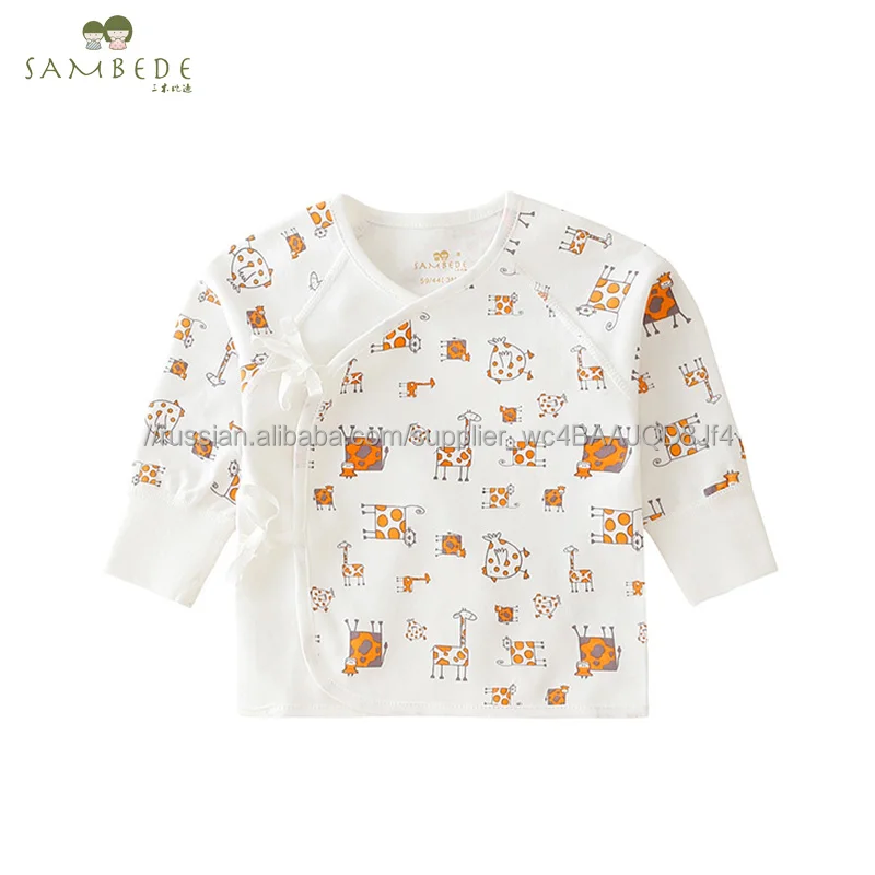 Sambede 100% хлопок Newbron детская одежда Кимоно Одежда для мальчиков и девочек весна AutumnSME0134SME0526