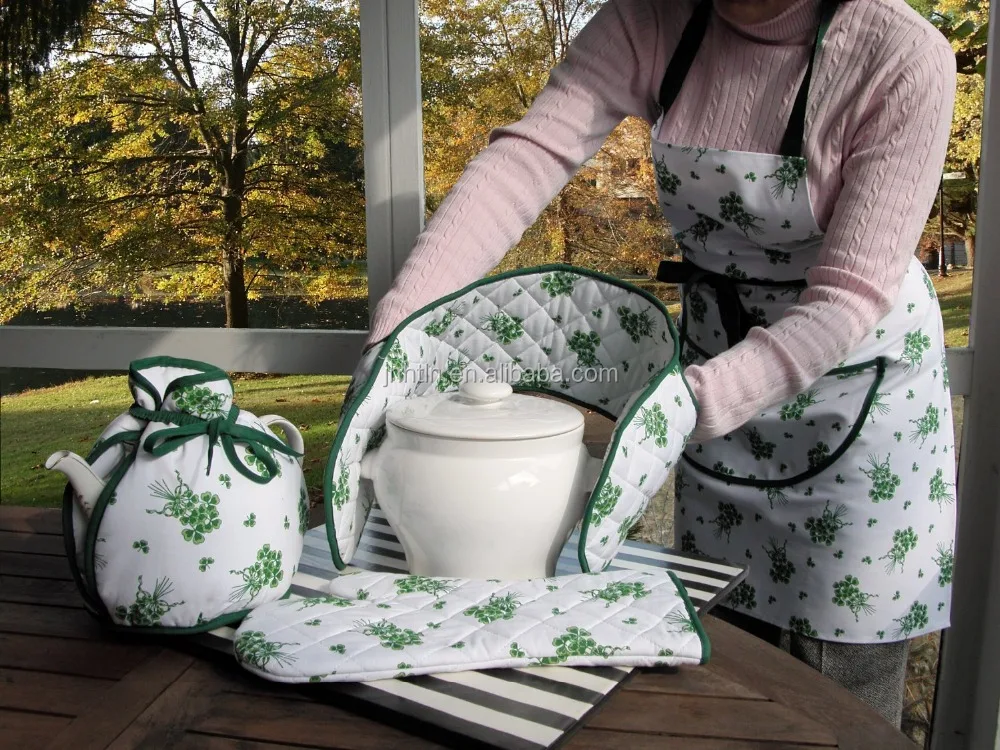 Варежка для кухни с принтом из 100% хлопка