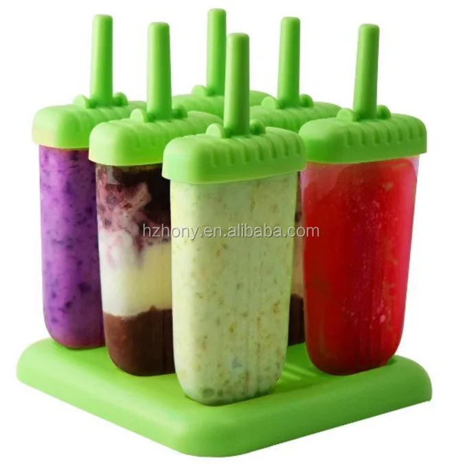 Set of 6 Popsicle Molds