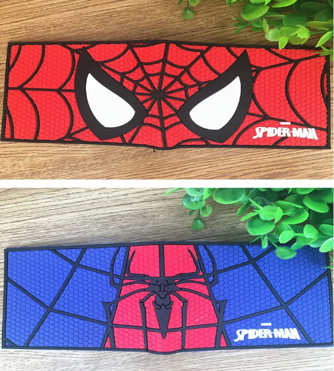 Популярный Детский кошелек из ПУ кожи с изображением Человека-паука