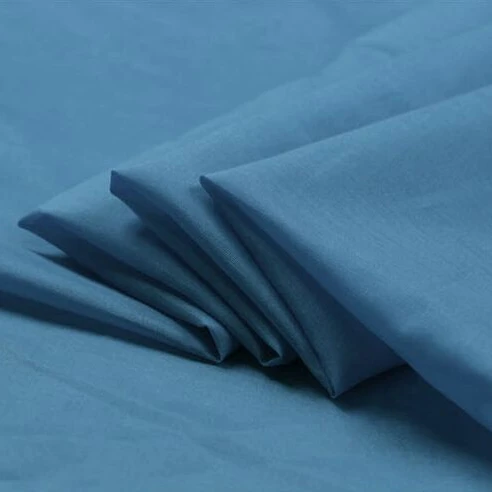 Хлопчатобумажная ткань Howmay 9 м/м 55 см 140 30s/70c китайская синяя шелковая хлопчатобумажная