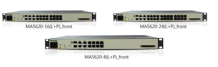 Mu5620 Layout Hua wei MA5620 с портами 8/16/24 FE и 16 горшками GPON EPON ONU MDU ...