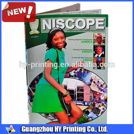 профессиональных пользовательских полноцветный журнал