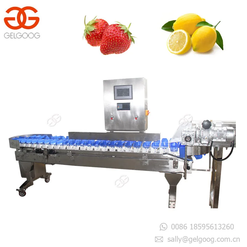 Automatic Papaya Cucumber Sorting Machine Japan Cucumber Grading Machine