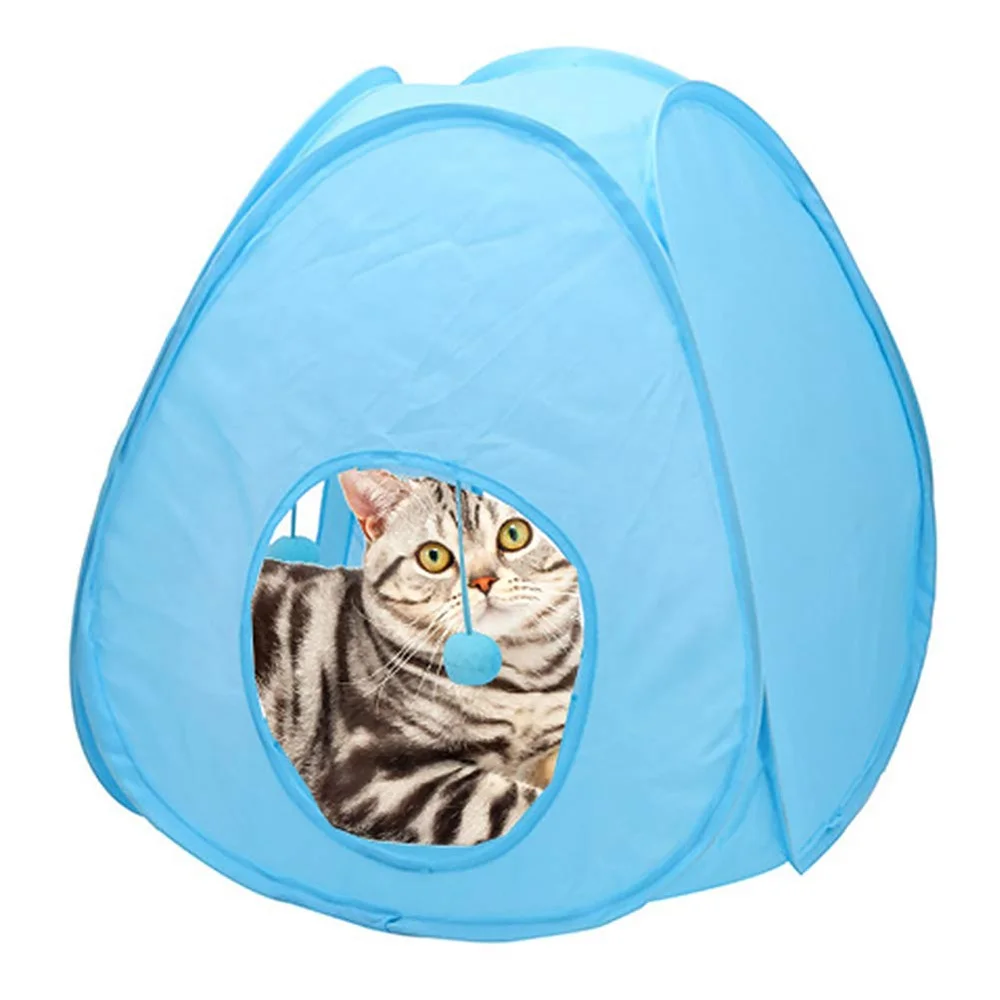 cat play tunnel tent