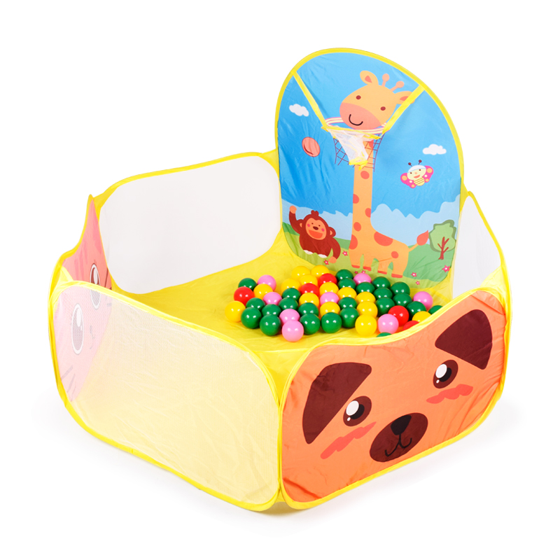 Американские дети играют океан Крытый складной бильярдный Детские баскетбольные автоматически раскрывающаяся палатка