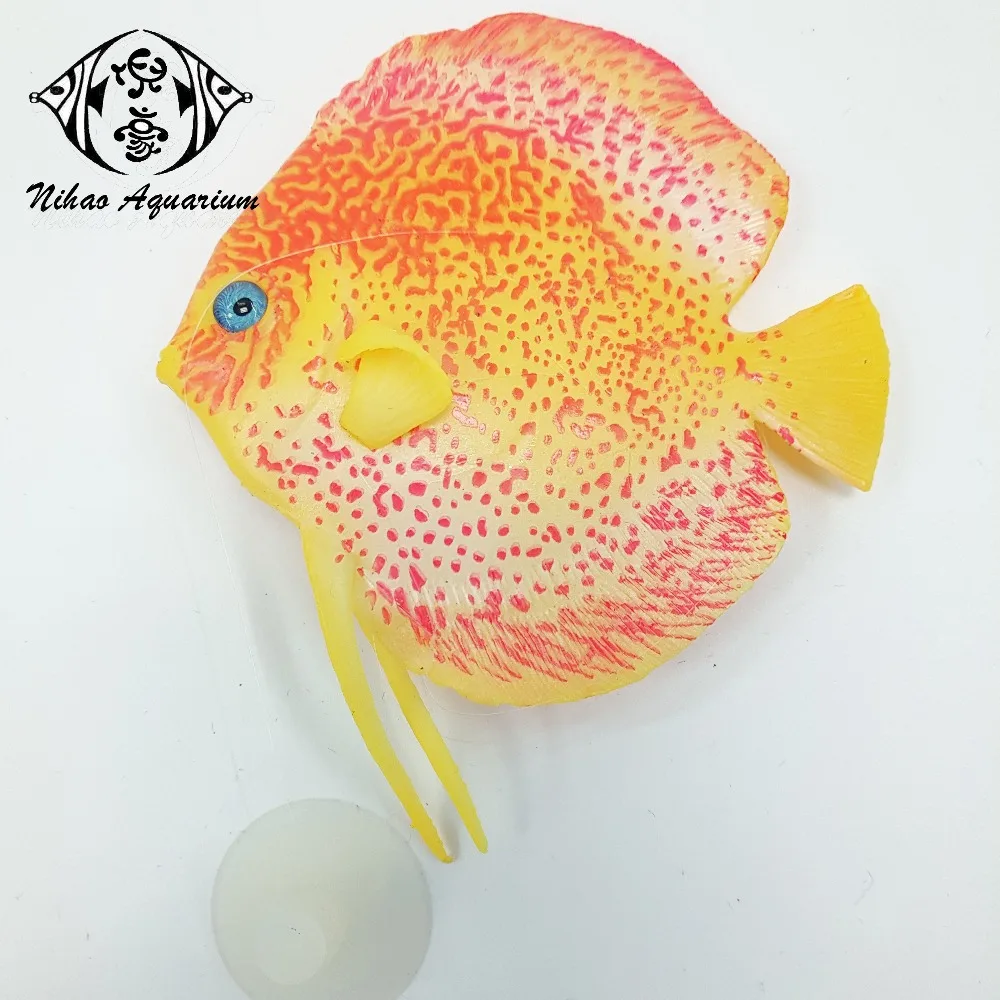 OEM Silicon Soft Realistic Octopus Floating Decorations Animal Marine Fish Sea Aquarium Ornament Fish tank Accessories