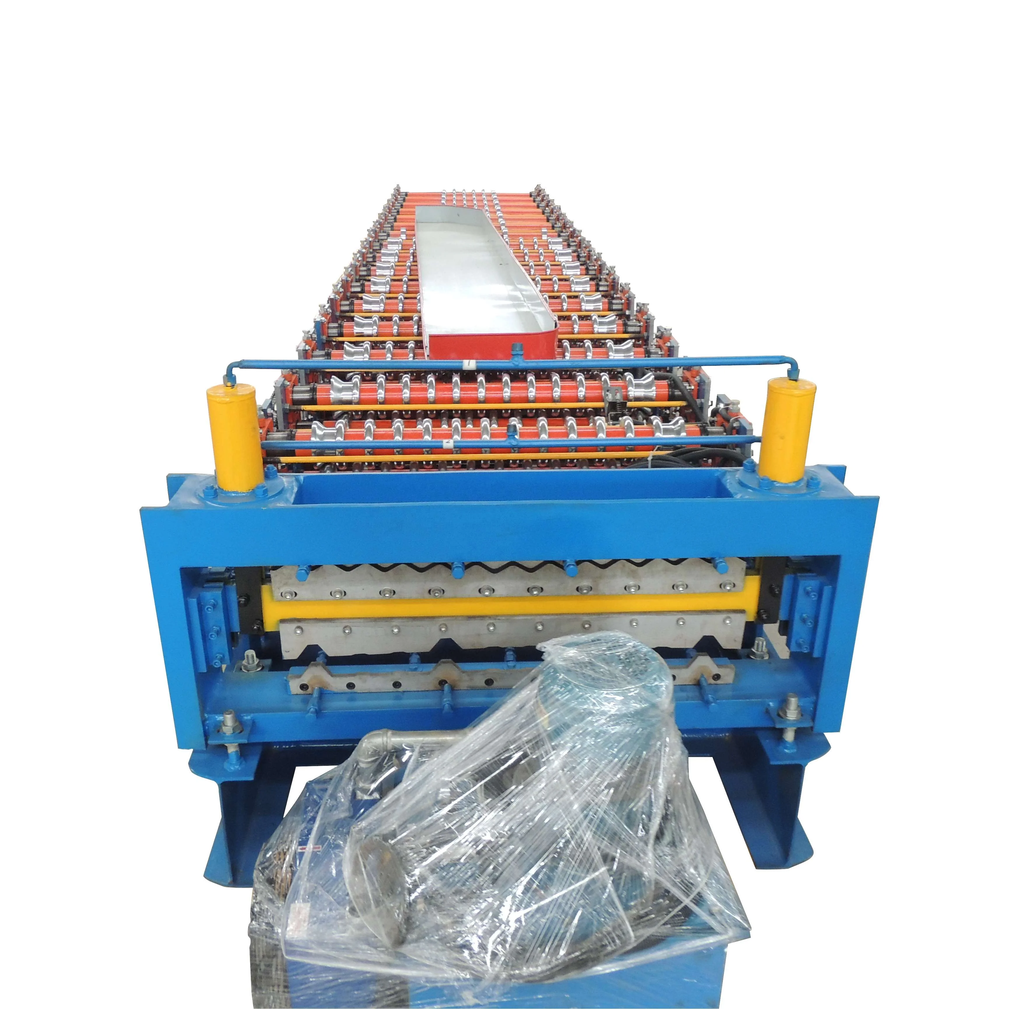 Corrugated Sheet Metal Roofing Roll Forming Machine