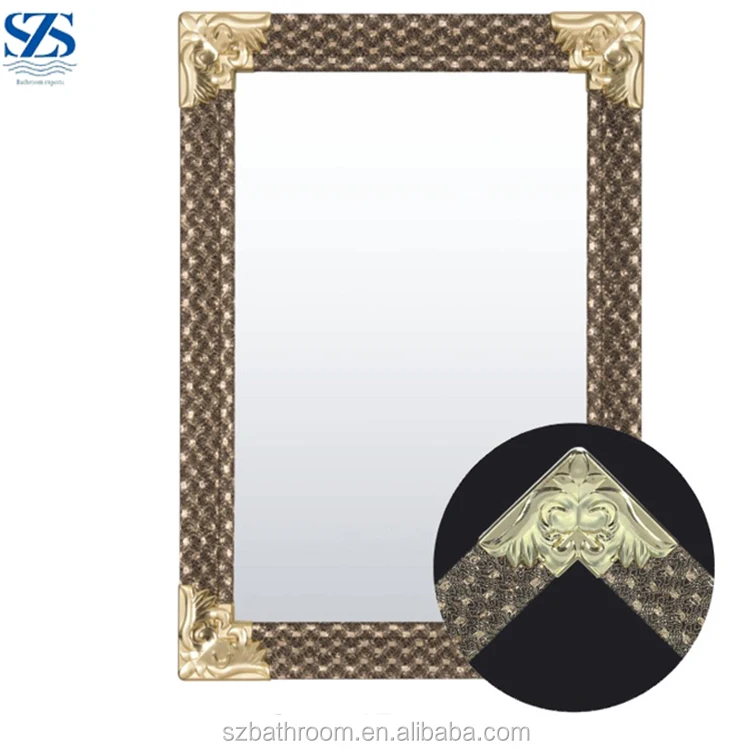 Antique Pvc Frame Rectangle 50 70cm Vanity Mirror For Bathroom Buy Vanity Mirror Frame Mirror Vanity Mirror For Bathroom Product On Alibaba Com