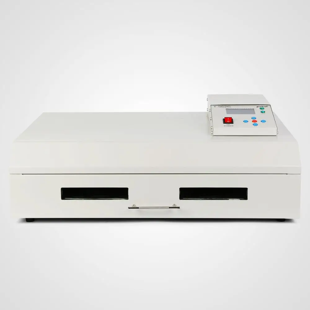 
 Инфракрасная духовка Puhui T962C SMD BGA 2500 Вт, инфракрасный нагреватель, духовая станция Puhui T962C, духовка для заправки  