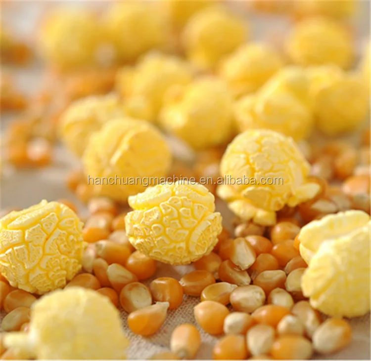 Полностью автоматическое растение с использованием сферических машин для попкорна для закусок