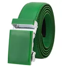 Automatic Belt 2022 New Design Ratchet Automatic Sliding Buckle Genuine Leather Belt Panton Colors Various Color For Men