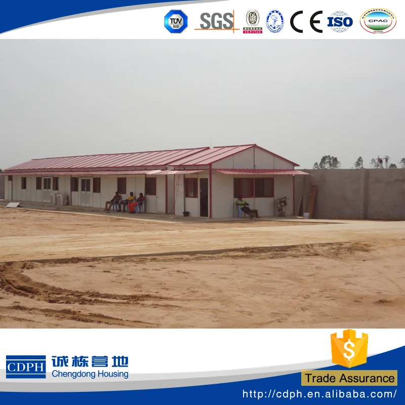 Low Cost Steel Structure Mobile Home Paneling Traditional Design Mobile Building for Office Use Sandwich Panel Material