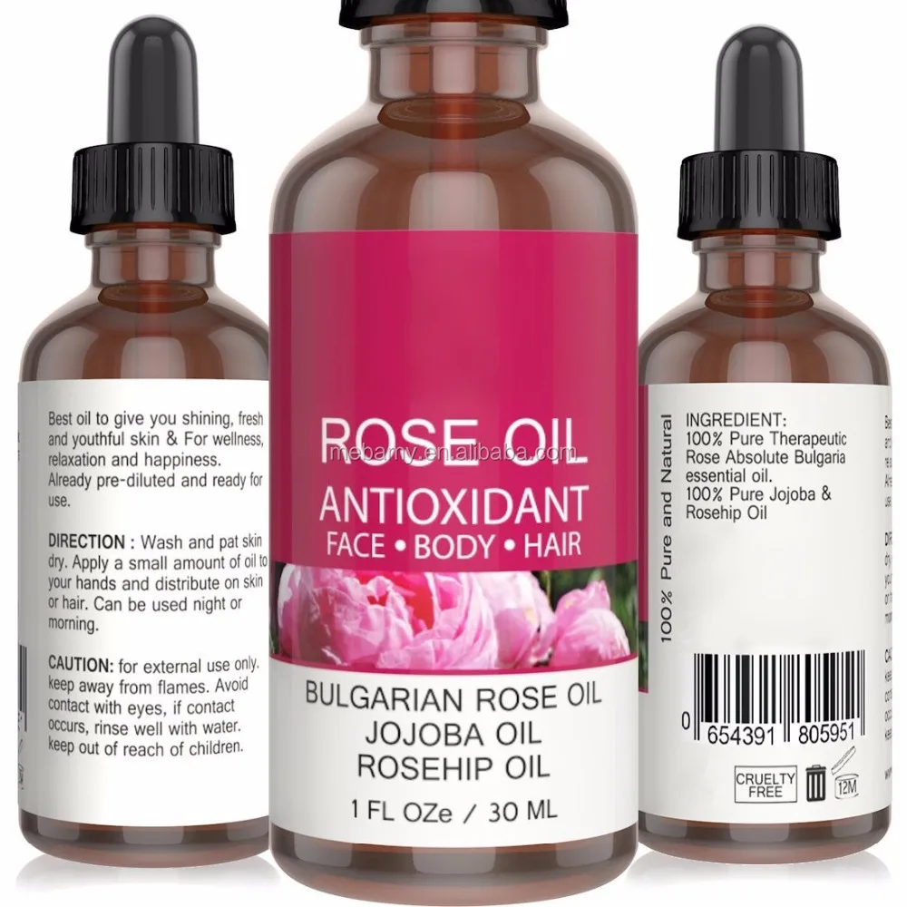Private Label Rose Essential Oil, No Minimum