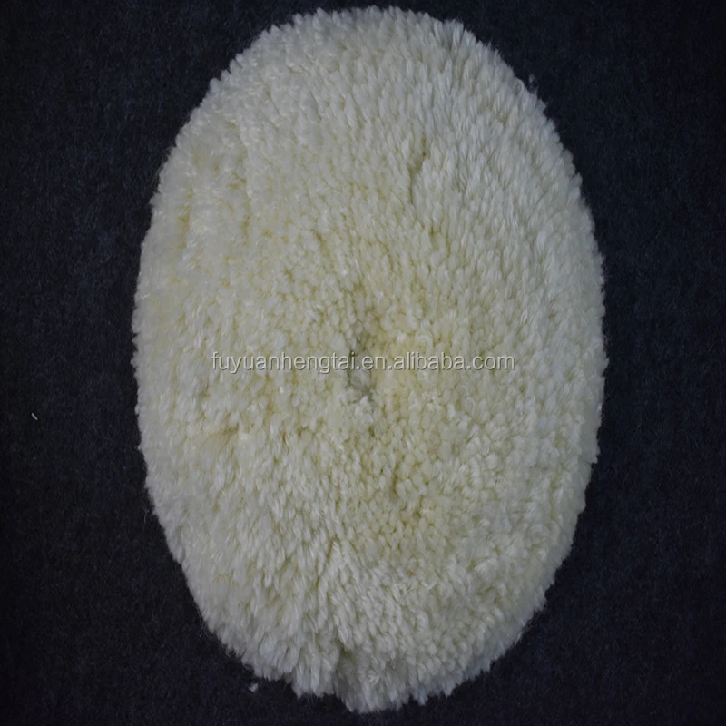 Натуральная Накладка для полировки шерсти для полировки мрамора и автомобиля