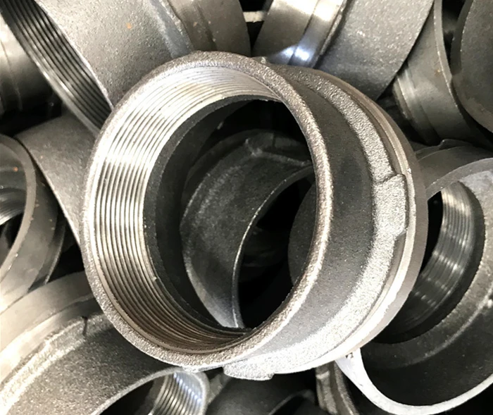 FM Approved Mechanical Fire Fighting Ductile Cast Iron Threaded Tee ...