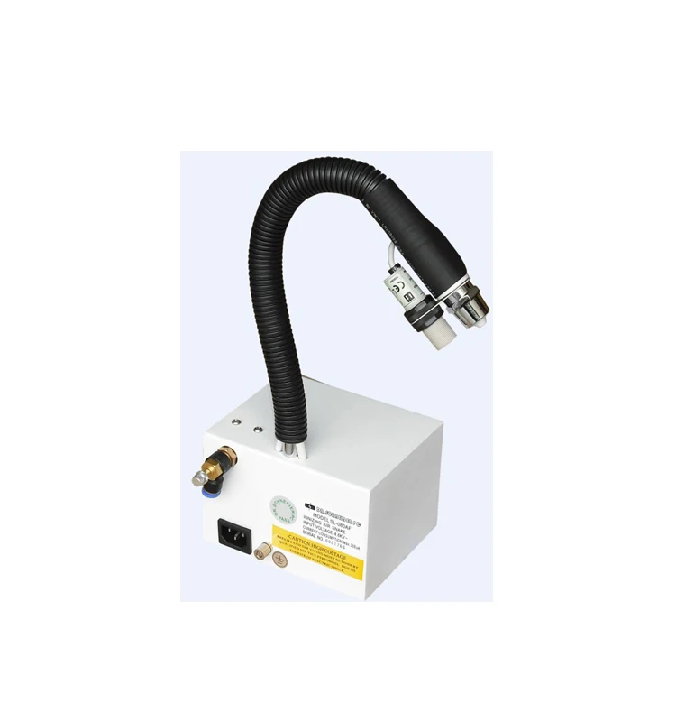 SL-080BF Benchtop Type Ionizing Air Snake ESD Air Snake Air Blow Gun