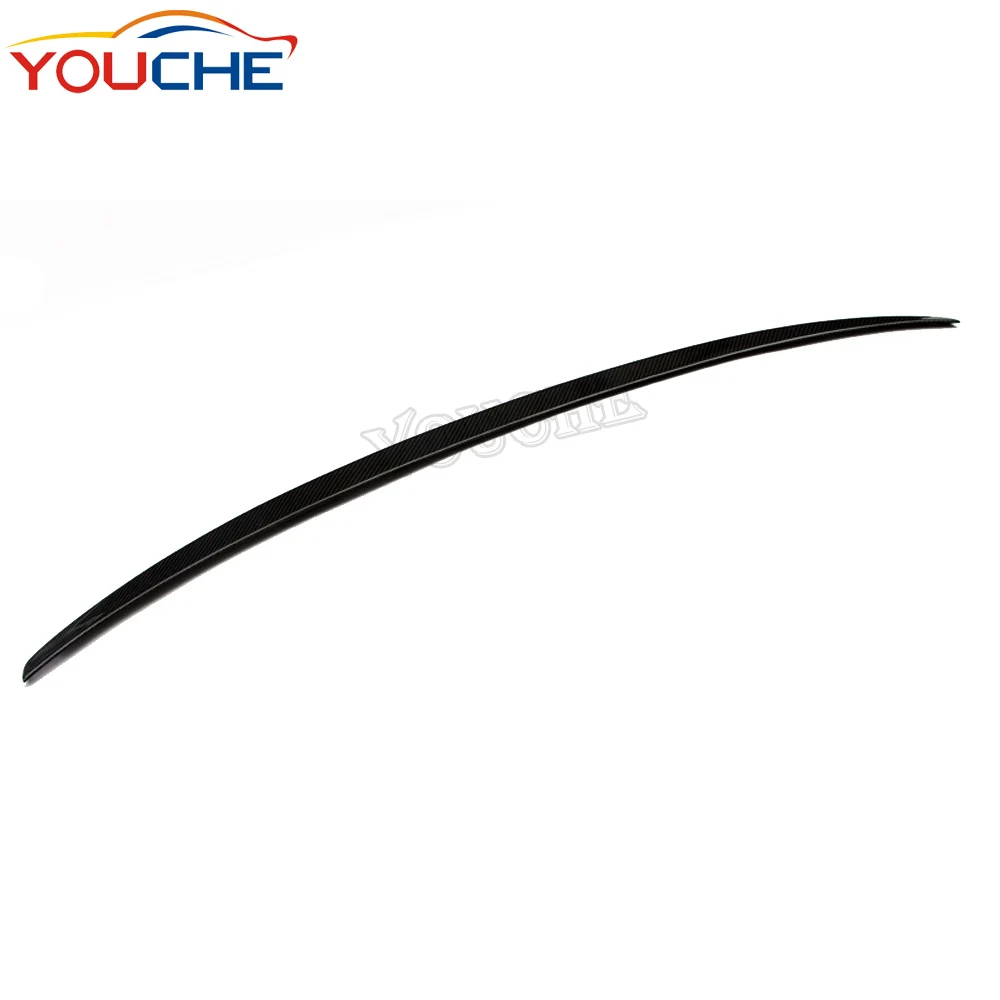 Стильный спойлер S3 для крыльев багажника из углеродного волокна для Audi A3 S3 2013-2017 седан