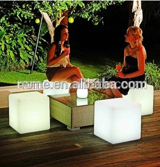 
Мебель б/у светодиодная подсветка мебель 40 см изменение цвета RGB светодиодная мебель RGB декоративный кубический светильник 