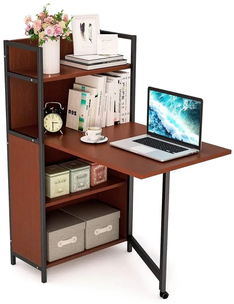 WestWood Foldable Computer Desk Folding Laptop PC Table Shelf Office Study CD14 