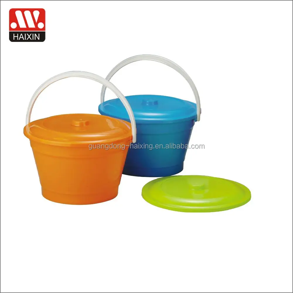 3 л оптовая продажа маленькие пластиковые ведра с крышками и
